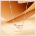 Aunis Gifts for Girlfriend Infinity Heart Rosegold Necklace Romantic Gifts for Her-  A004-Infinity Heart Necklace