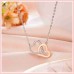 Aunis 21st Birthday Gifts for Her/18th Birthday Gifts for Girls, Interlocking Heart Necklace for Girl/Women Birthday-A006-18TH Birthday