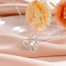 Aunis Auntie Gifts Interlocking Hearts Necklace Gifts for Best Auntie Christmas Birthday-A009-CZ Infinity