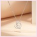 Aunis Auntie Gifts Interlocking Hearts Necklace Gifts for Best Auntie Christmas Birthday-A009-Double Hearts