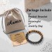 Aunis Grandad Christmas Gifts Natural Lava Stone Bracelets Birthday Gifts for Him Father's Day Thanksgiving Day Christmas C-010-grandad