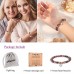 Aunis Mum Christmas Gifts Natural Stone Bracelet Mum Gifts form Daughter Son for Birthday Mothers Day Thanksgiving C-012-mummy