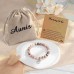 Aunis Mum To Be Gifts Natural Stone Bracelets Pregnancy Gifts for Mum Expecting C-017-mum to be