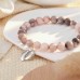 Aunis New Mum Gifts Natural Stone Bracelets Gifts for New Mums C-017-new mum pink