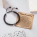 Aunis Happy Anniversary Jewelry Gifts for Him 100 Languages I Love You Valentines Day Bracelets for Boyfriend Husband C-002-gifts for my dear