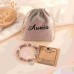 Aunis Graduation Gifts for Her 2023 Compass Bracelets for Friend Daughter Perfect Graduation Gifts University College Middle high School Graduate Souvenir for Senior Students C-009-pink